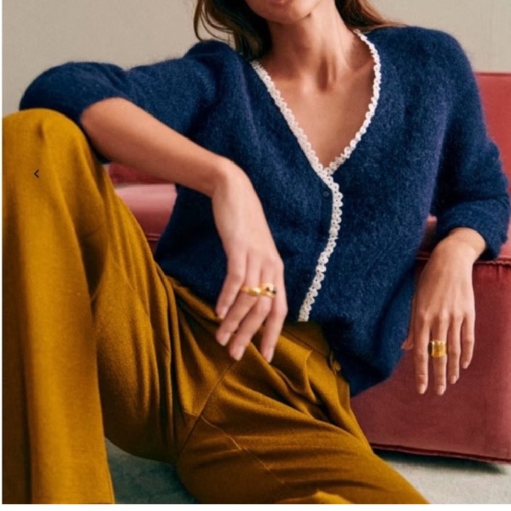 Sezane Gilet Maryam Sweater
